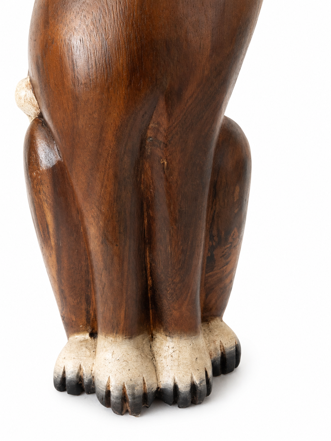 Tall Slender Cat - Wood Carving