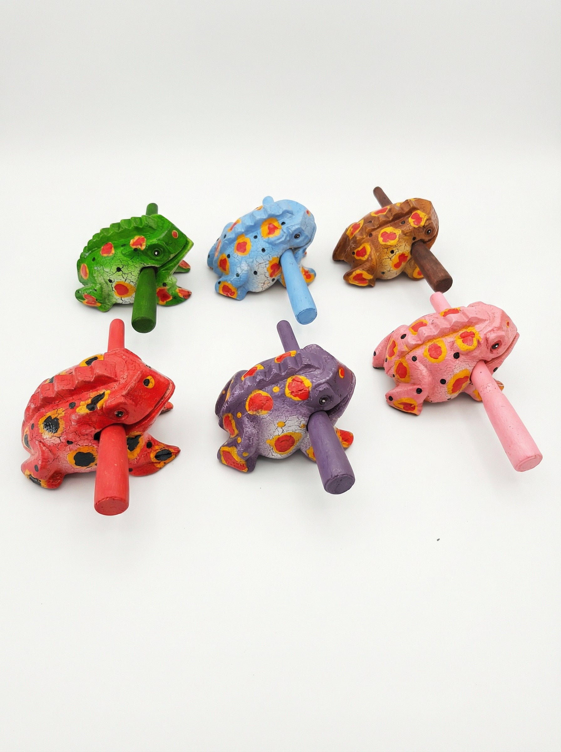 Wooden Musical Frog - Percussion instrument