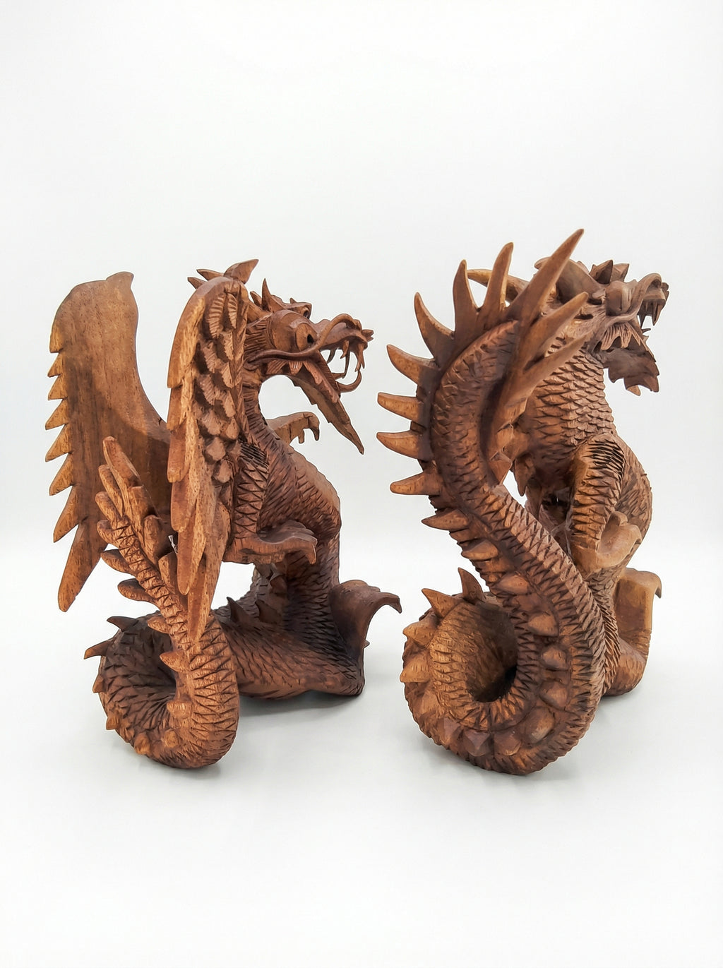 Chinese Dragon Suar - Wooden Carving