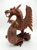 Chinese Dragon Suar - Wooden Carving