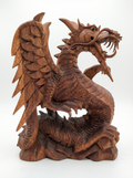 Chinese Dragon Suar - Wooden Carving