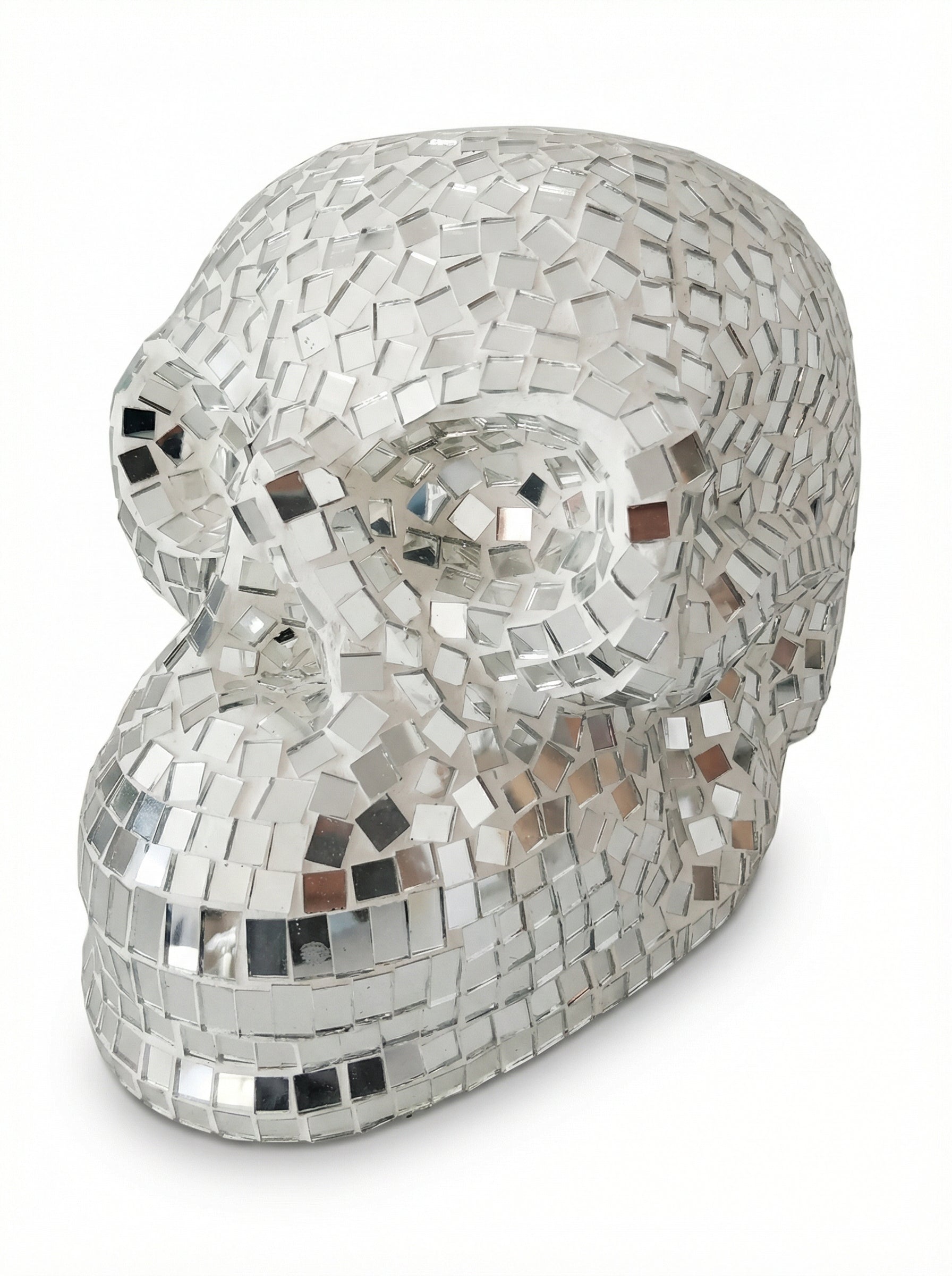 Mosaic Mirror Skull Lampshade - Handicraft