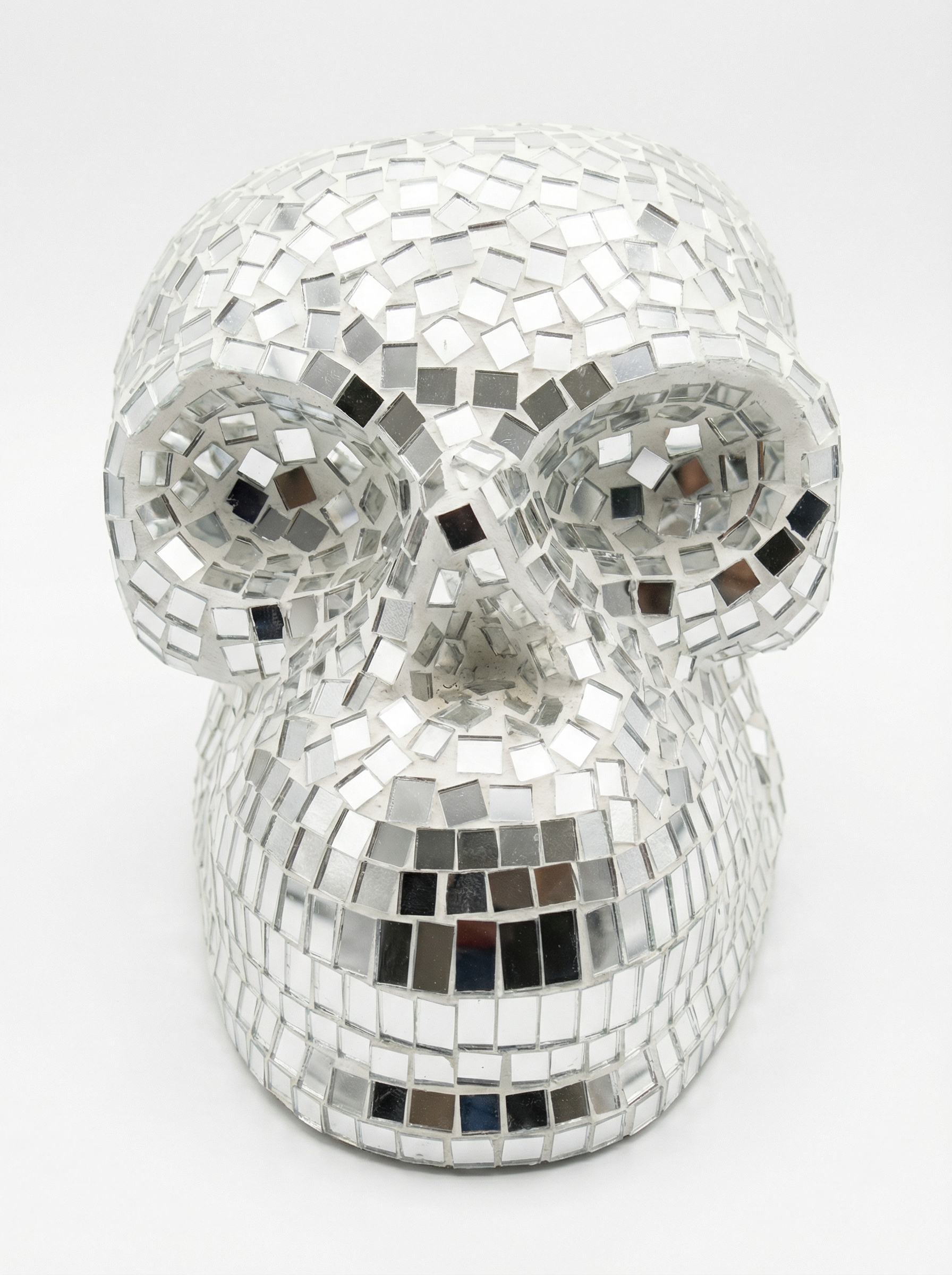Mosaic Mirror Skull Lampshade - Handicraft