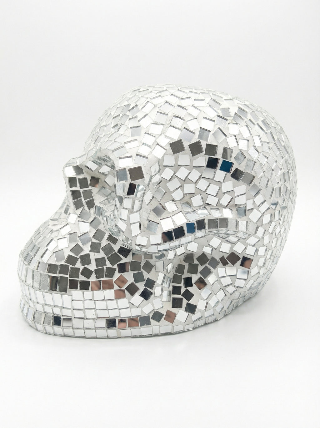 Mosaic Mirror Skull Lampshade - Handicraft