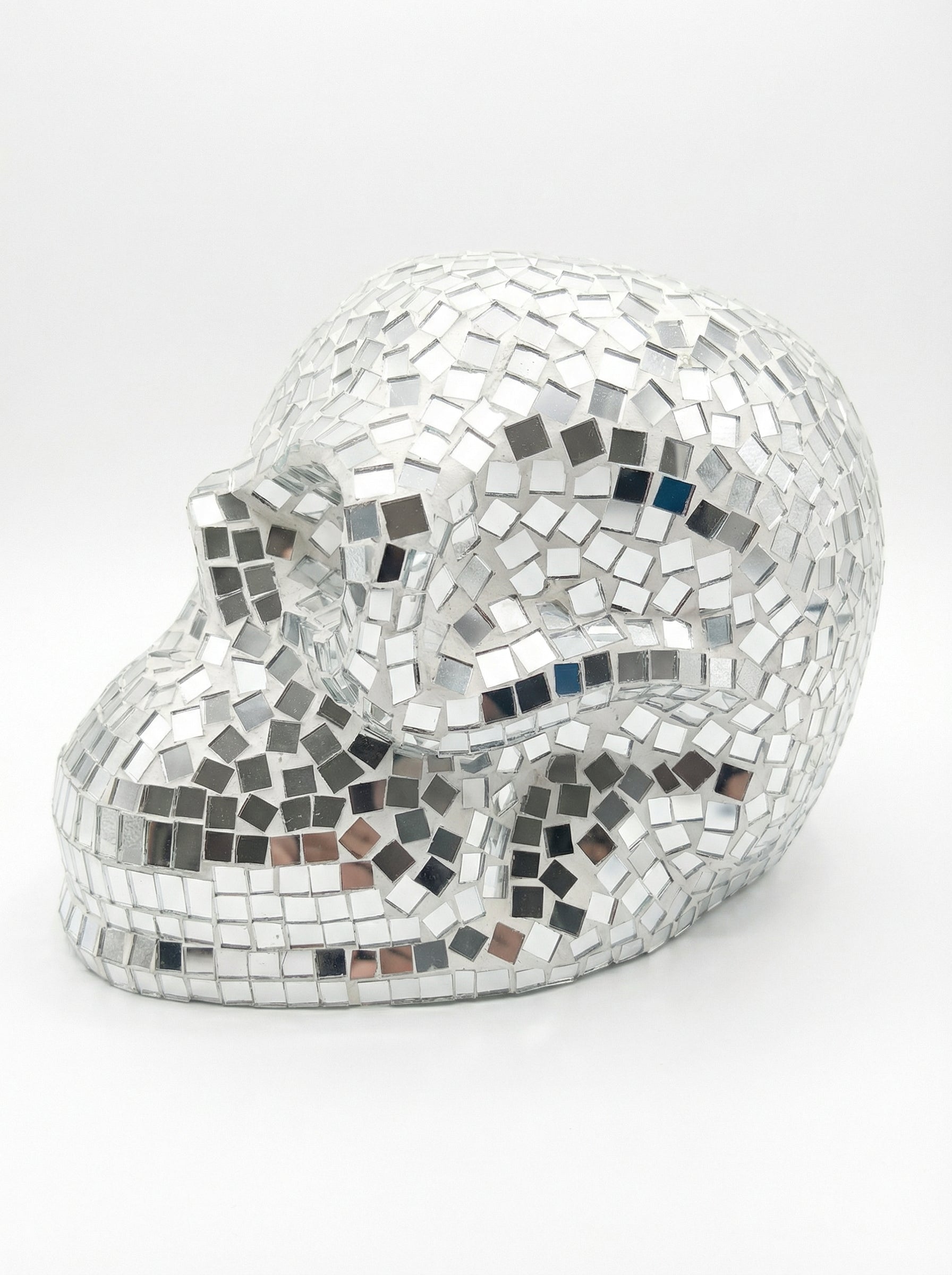 Mosaic Mirror Skull Lampshade - Handicraft