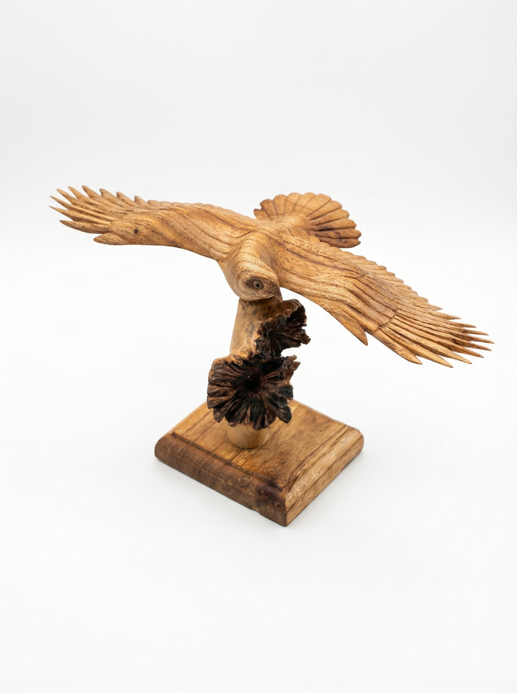 Flying Eagle - Wood Carving