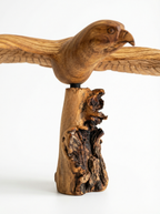Flying Eagle - Wood Carving