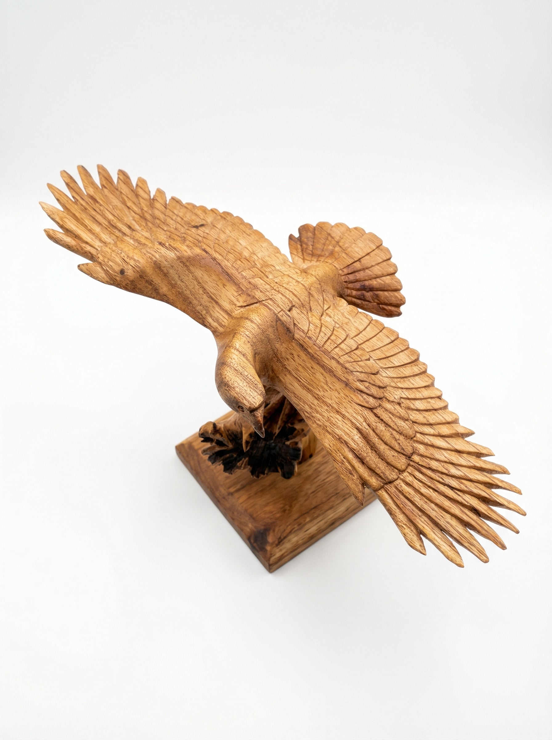Flying Eagle - Wood Carving
