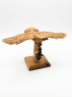 Flying Eagle - Wood Carving