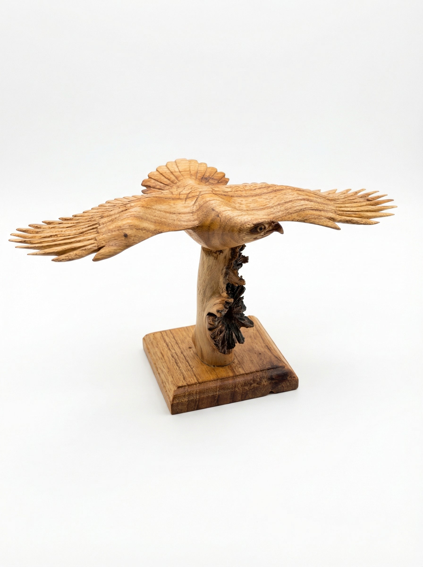 Flying Eagle - Wood Carving