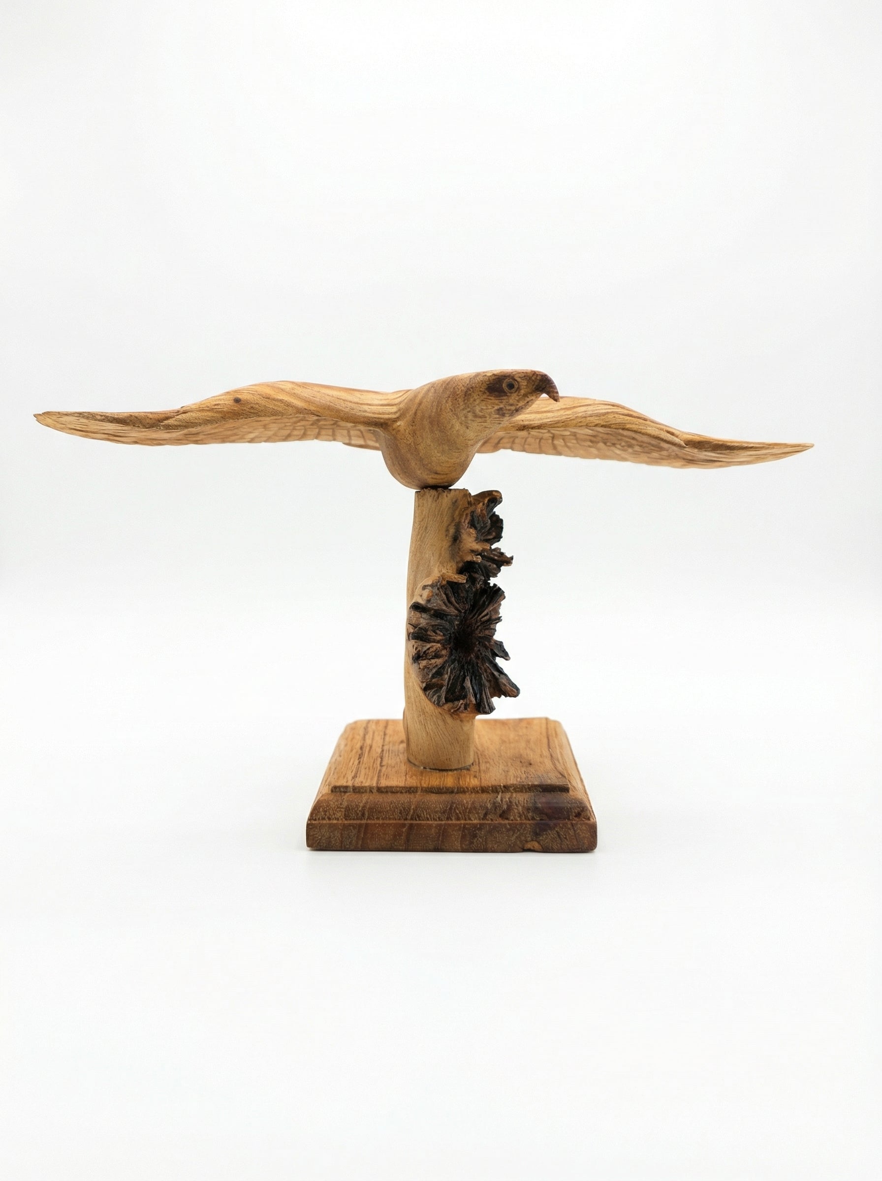 Flying Eagle - Wood Carving