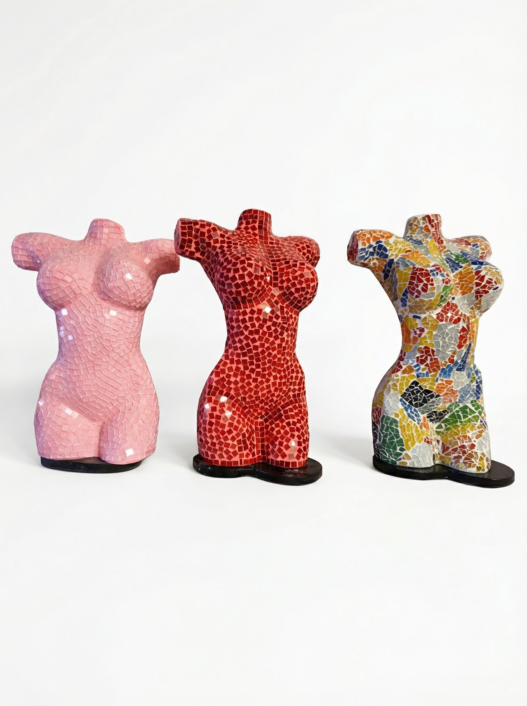 Tinted Torso - Mosaic Lampshade