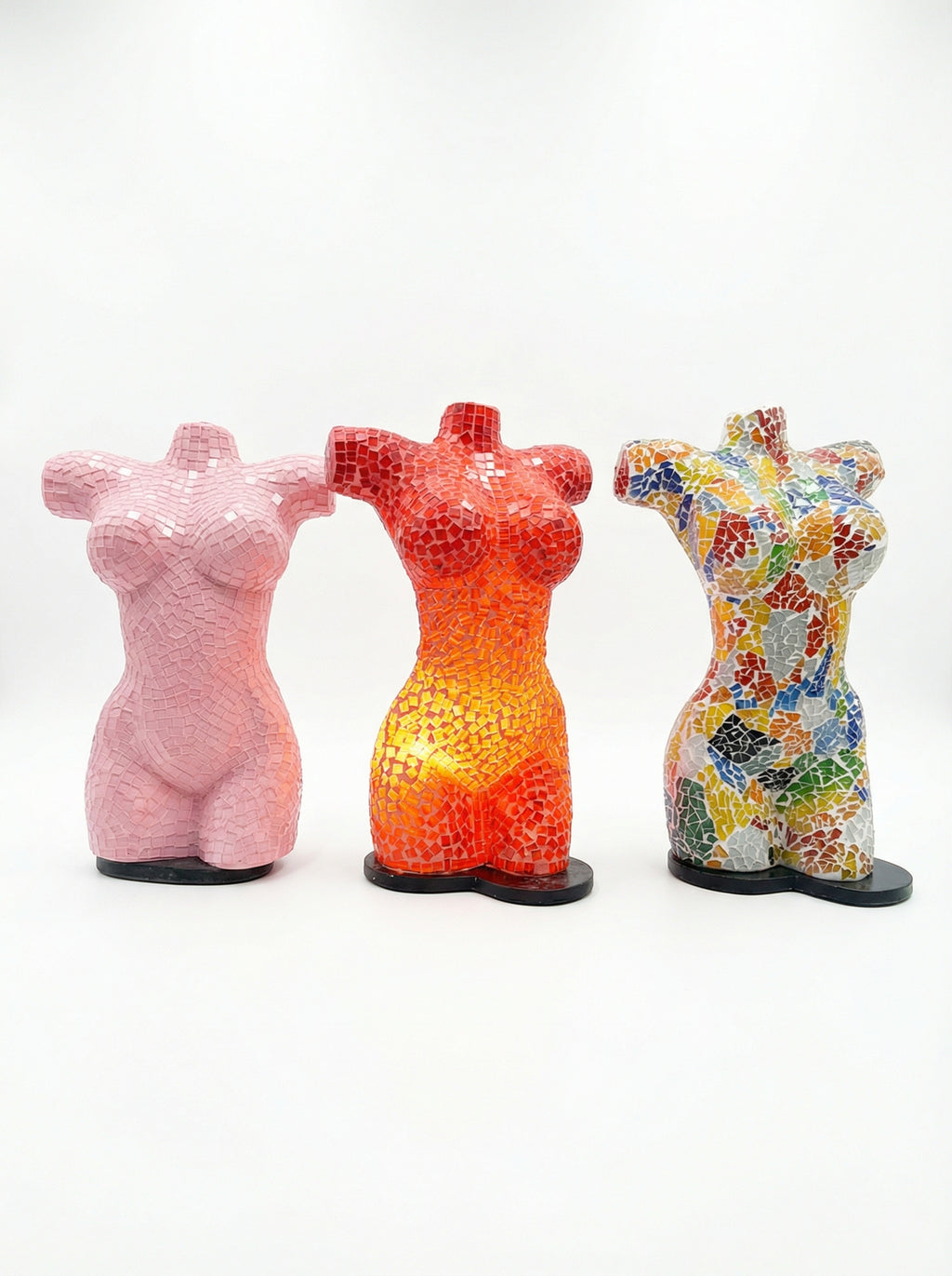 Tinted Torso - Mosaic Lampshade