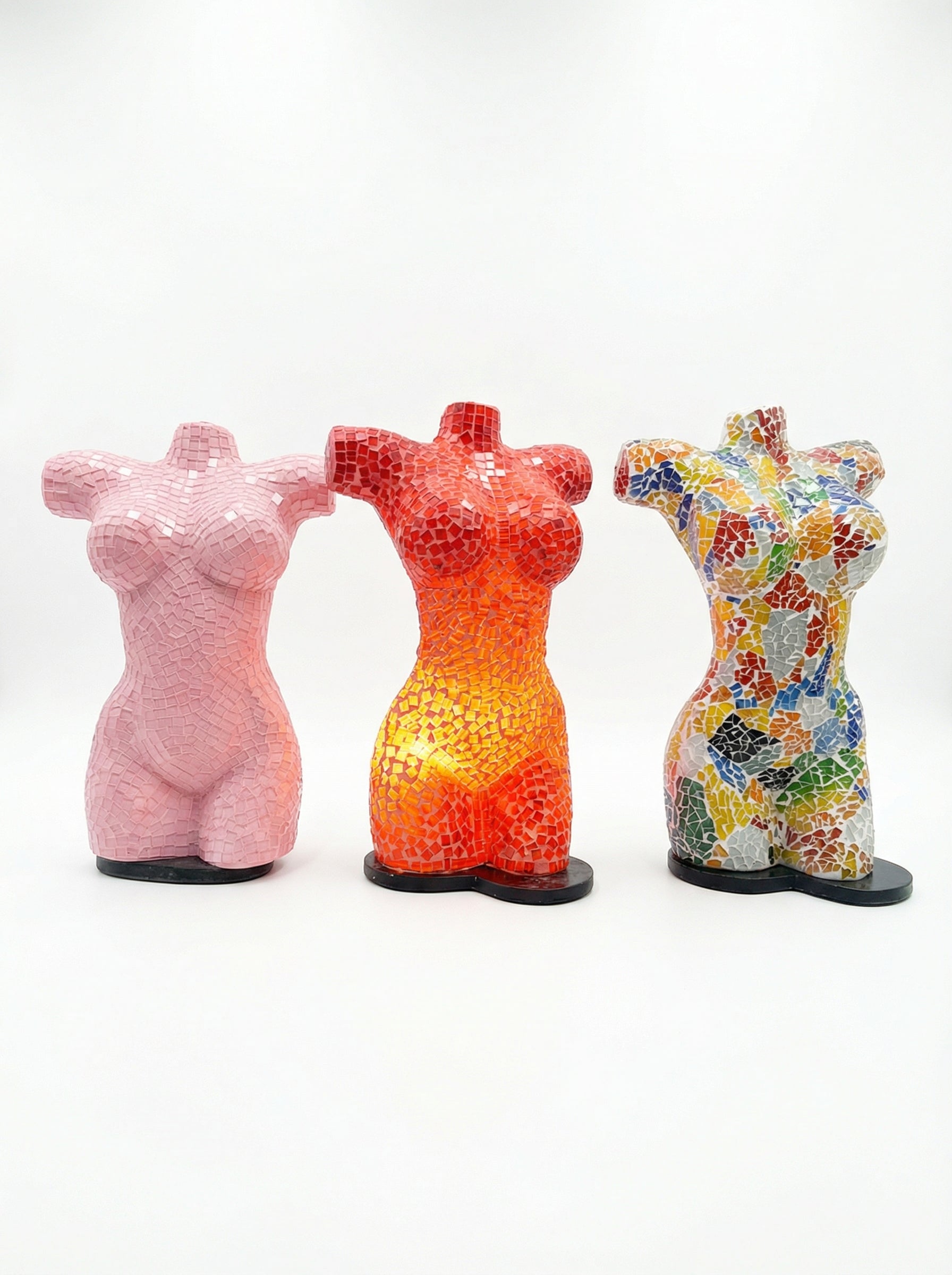 Tinted Torso - Mosaic Lampshade