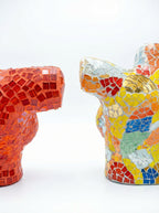 Tinted Torso - Mosaic Lampshade