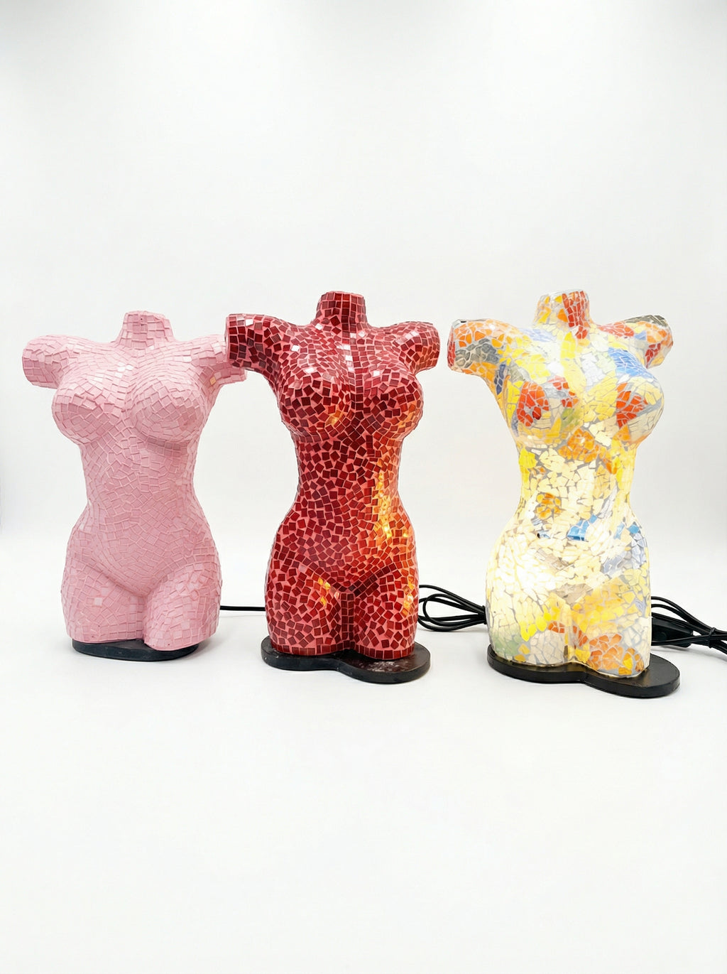 Tinted Torso - Mosaic Lampshade