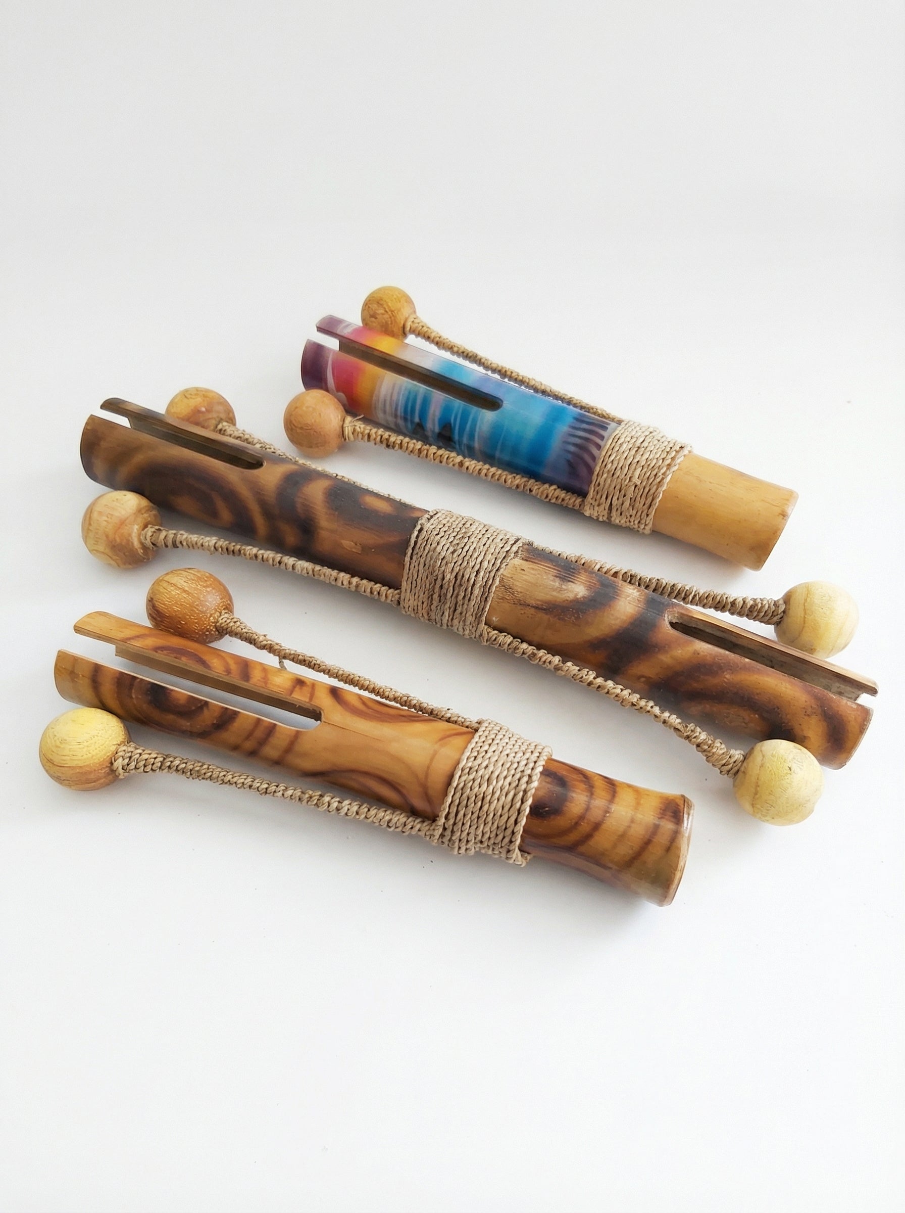 Bamboo Castanet Shaker - Musical instrument