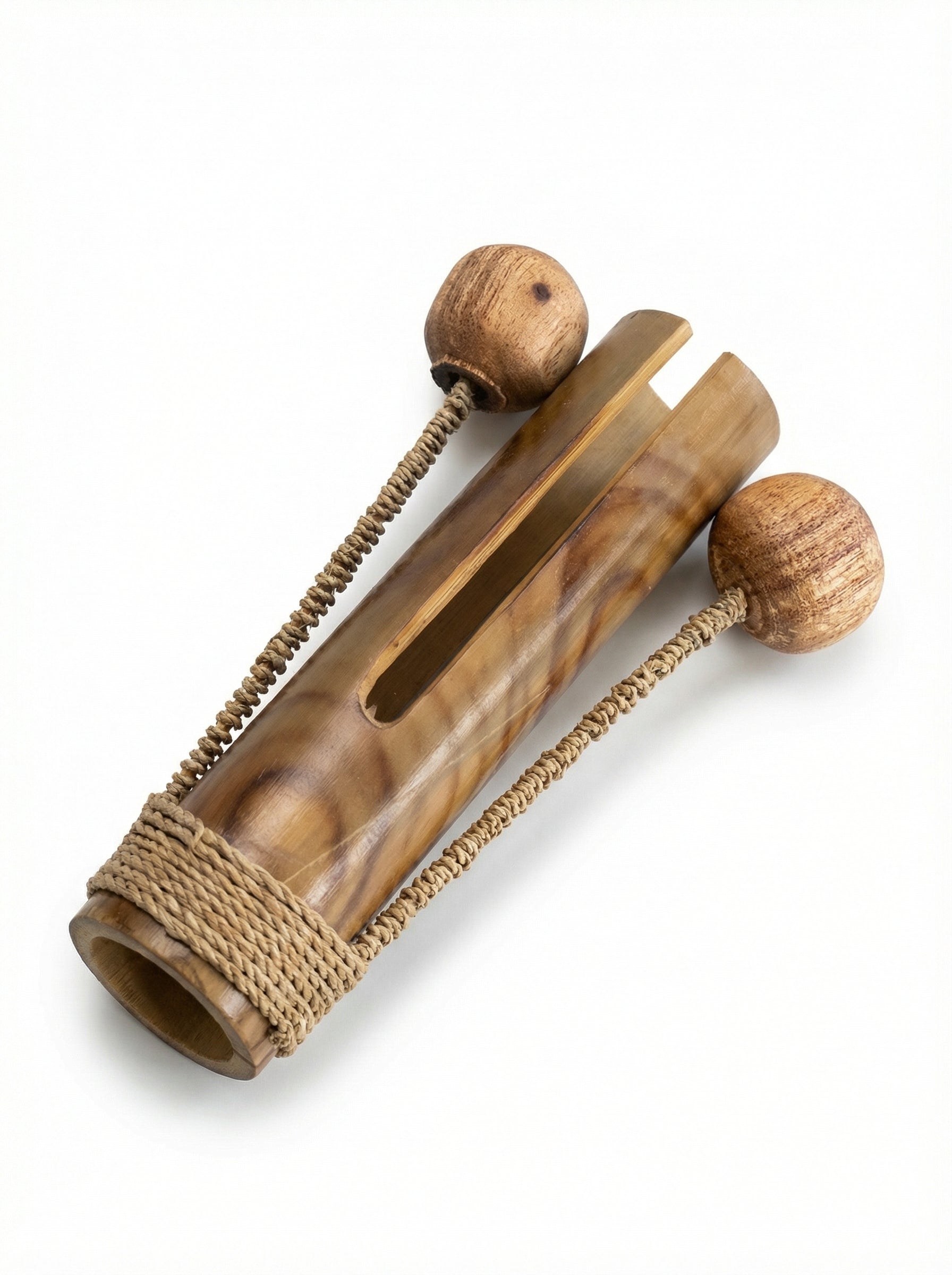 Bamboo Castanet Shaker - Musical instrument