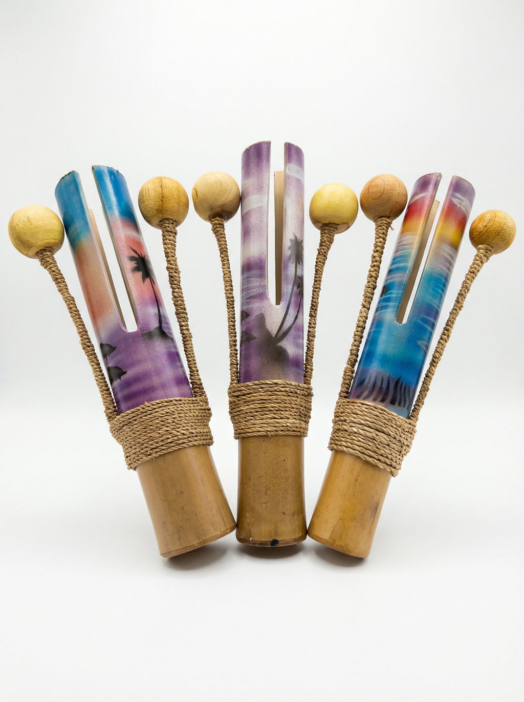 Bamboo Castanet Shaker - Musical instrument