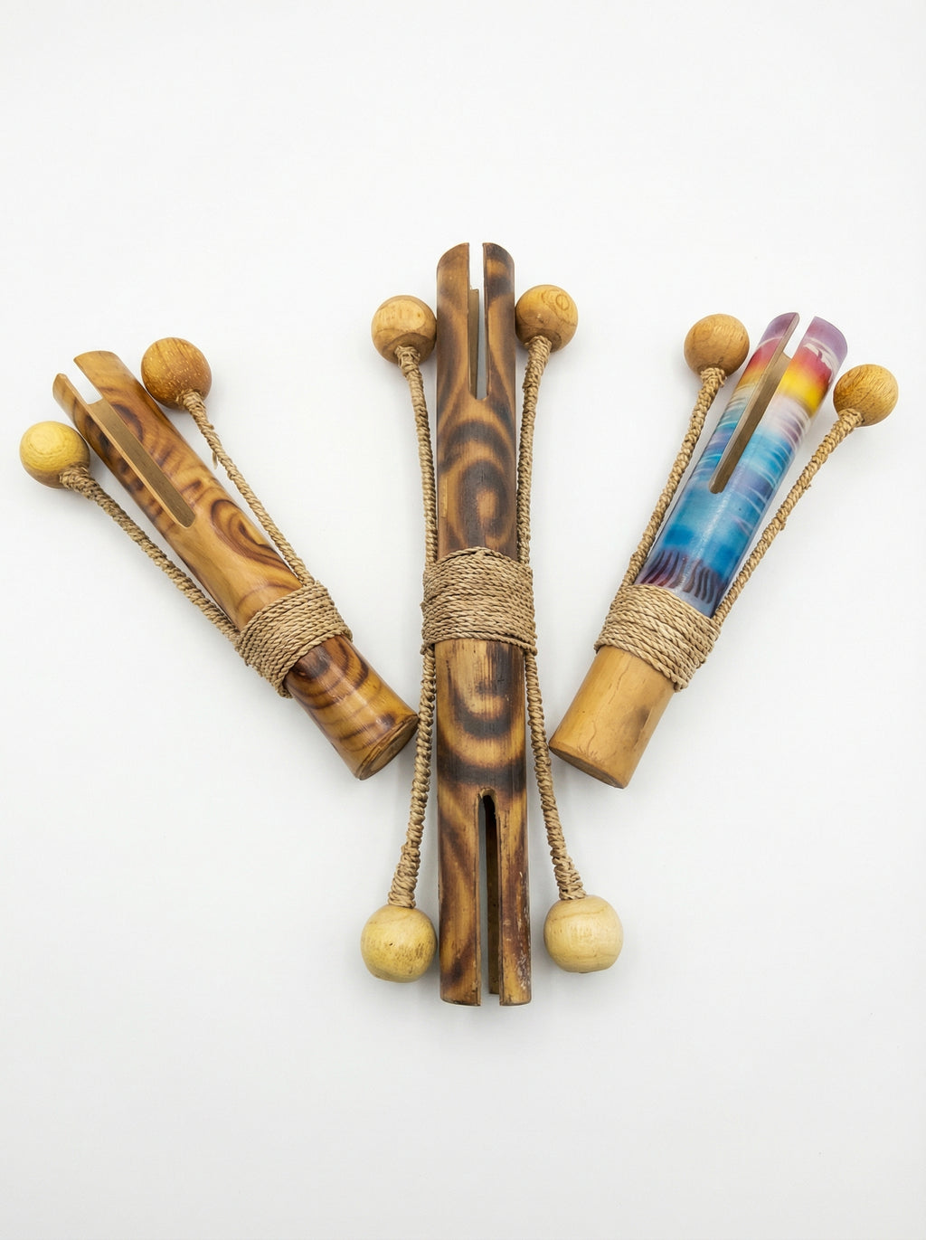 Bamboo Castanet Shaker - Musical instrument