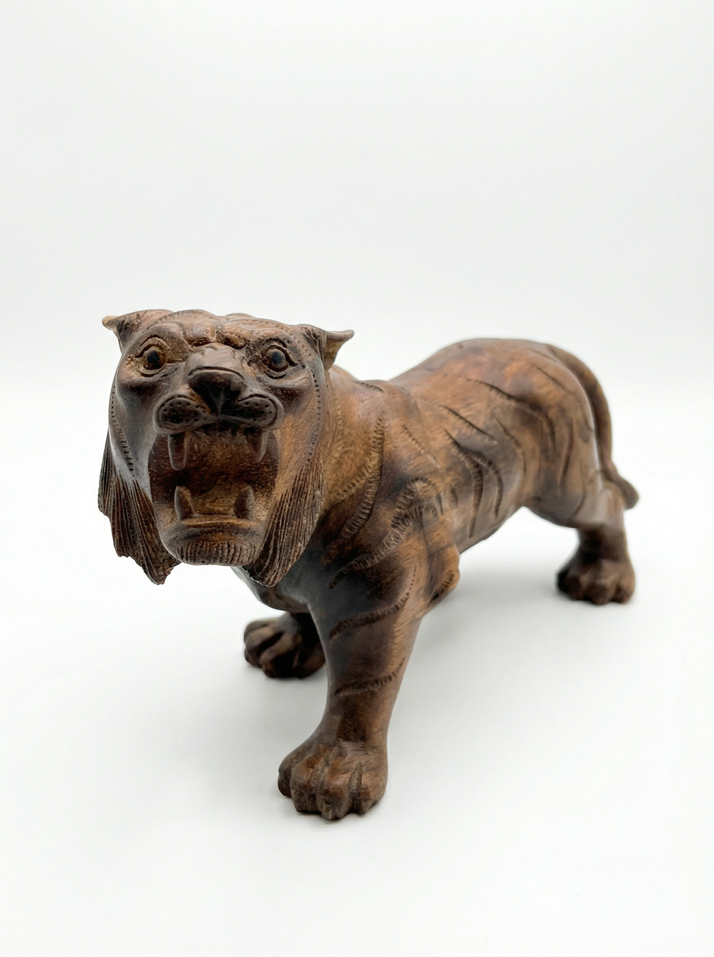 Wooden Tiger - Wood carving