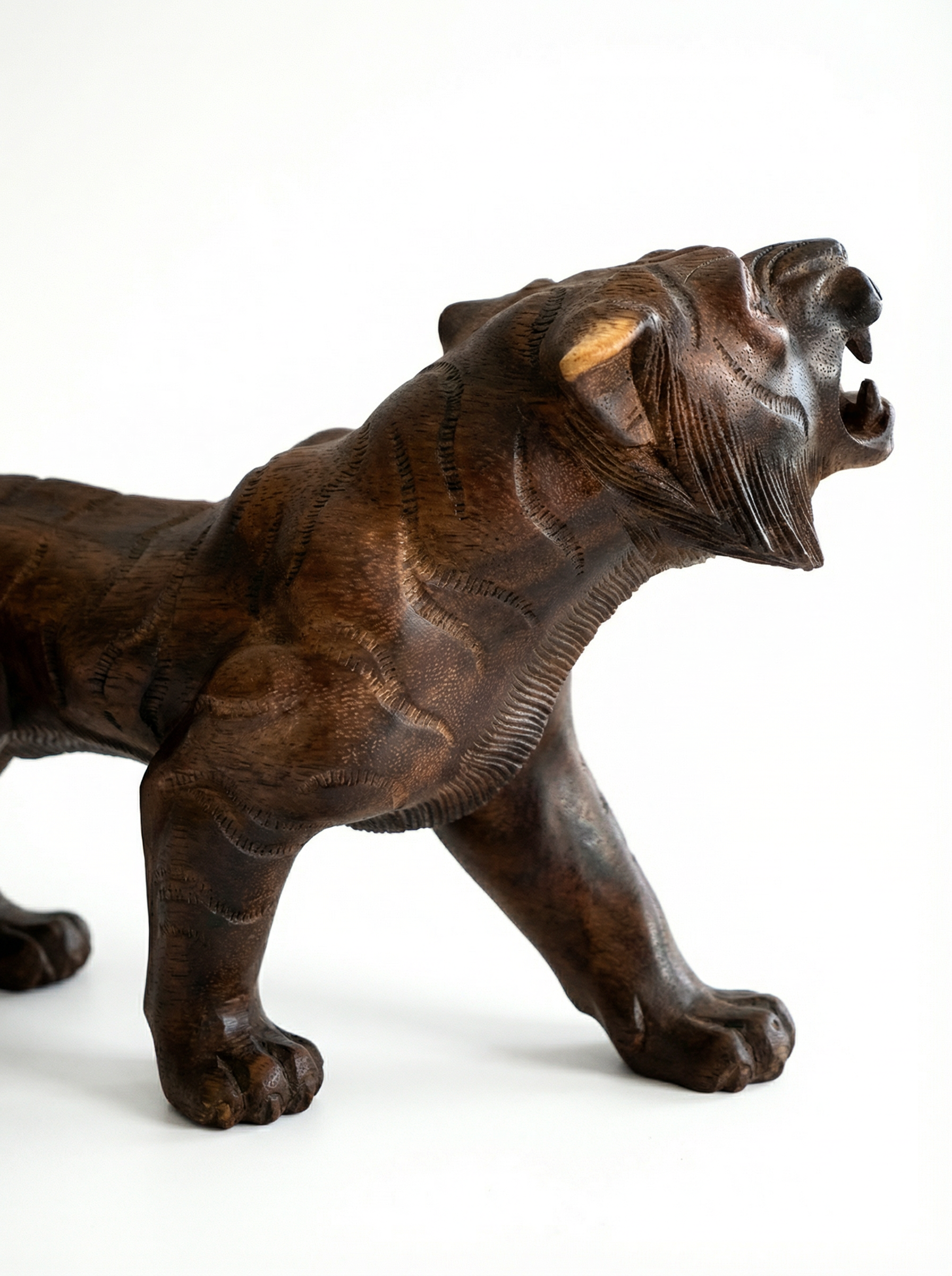 Wooden Tiger - Wood carving
