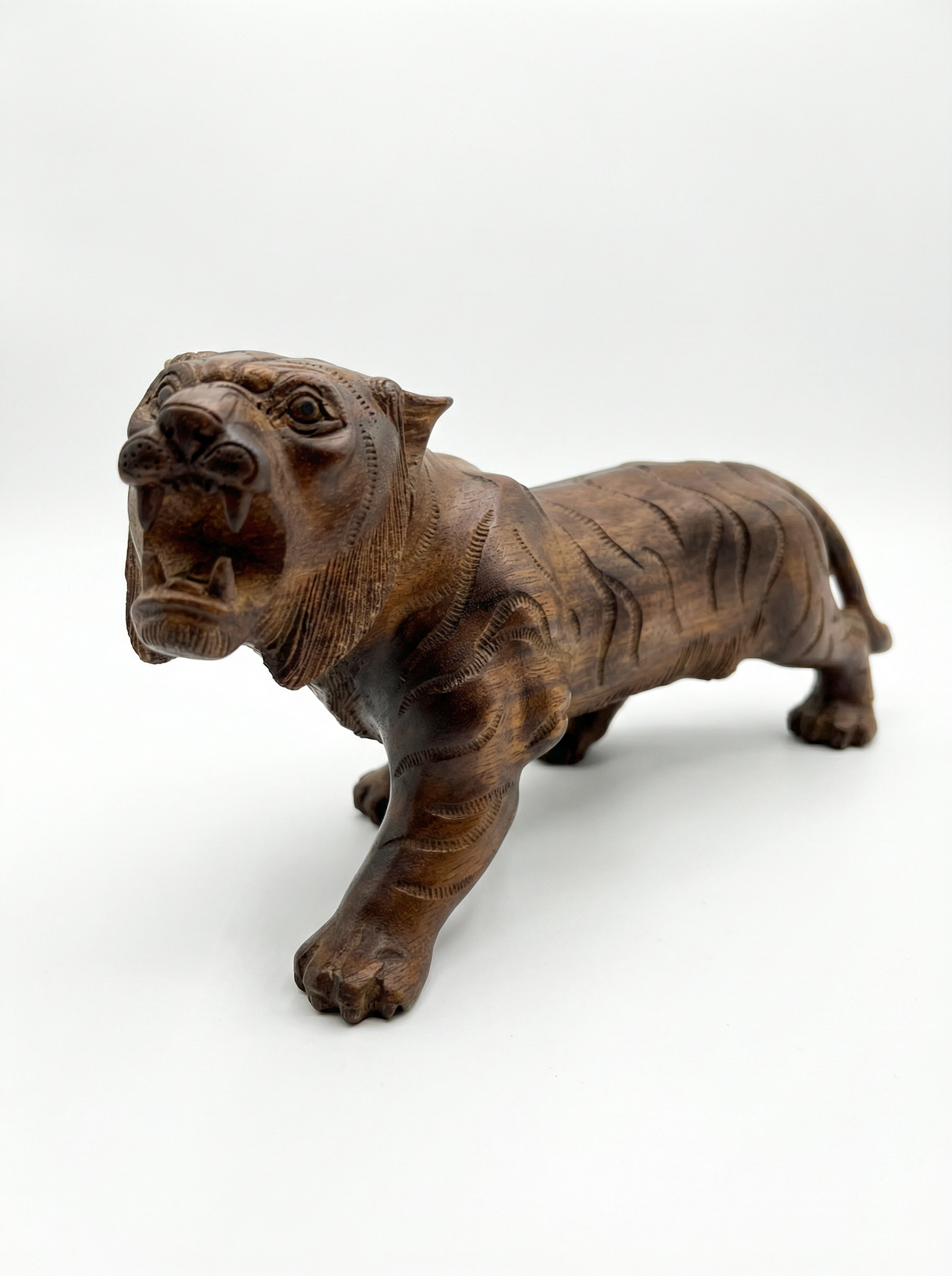Wooden Tiger - Wood carving