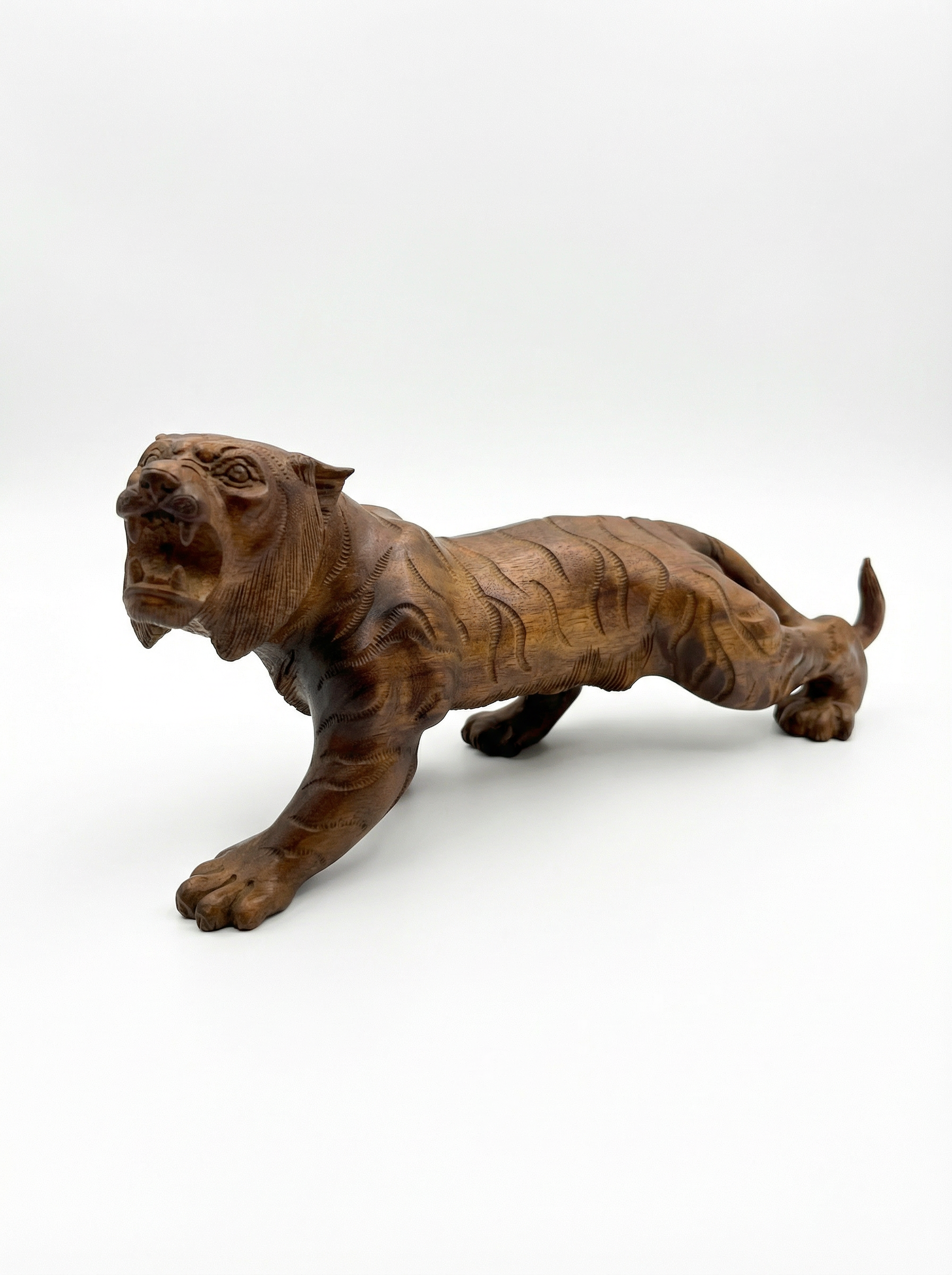 Wooden Tiger - Wood carving