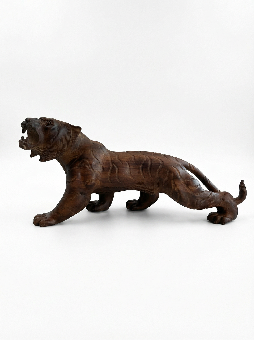 Wooden Tiger - Wood carving