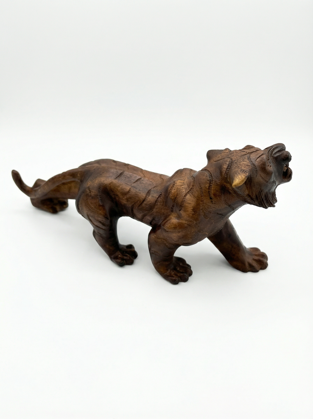 Wooden Tiger - Wood carving
