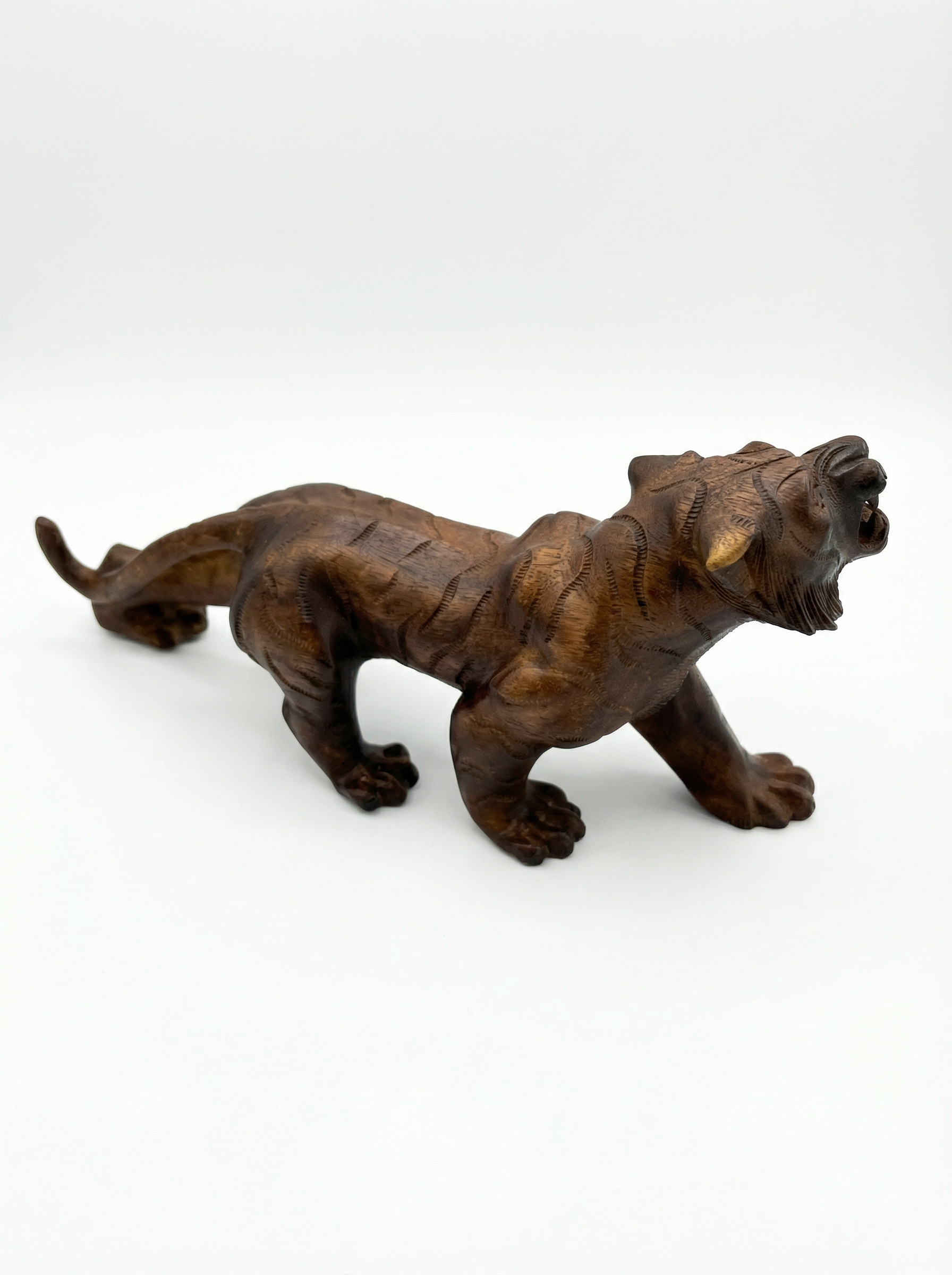 Wooden Tiger - Wood carving