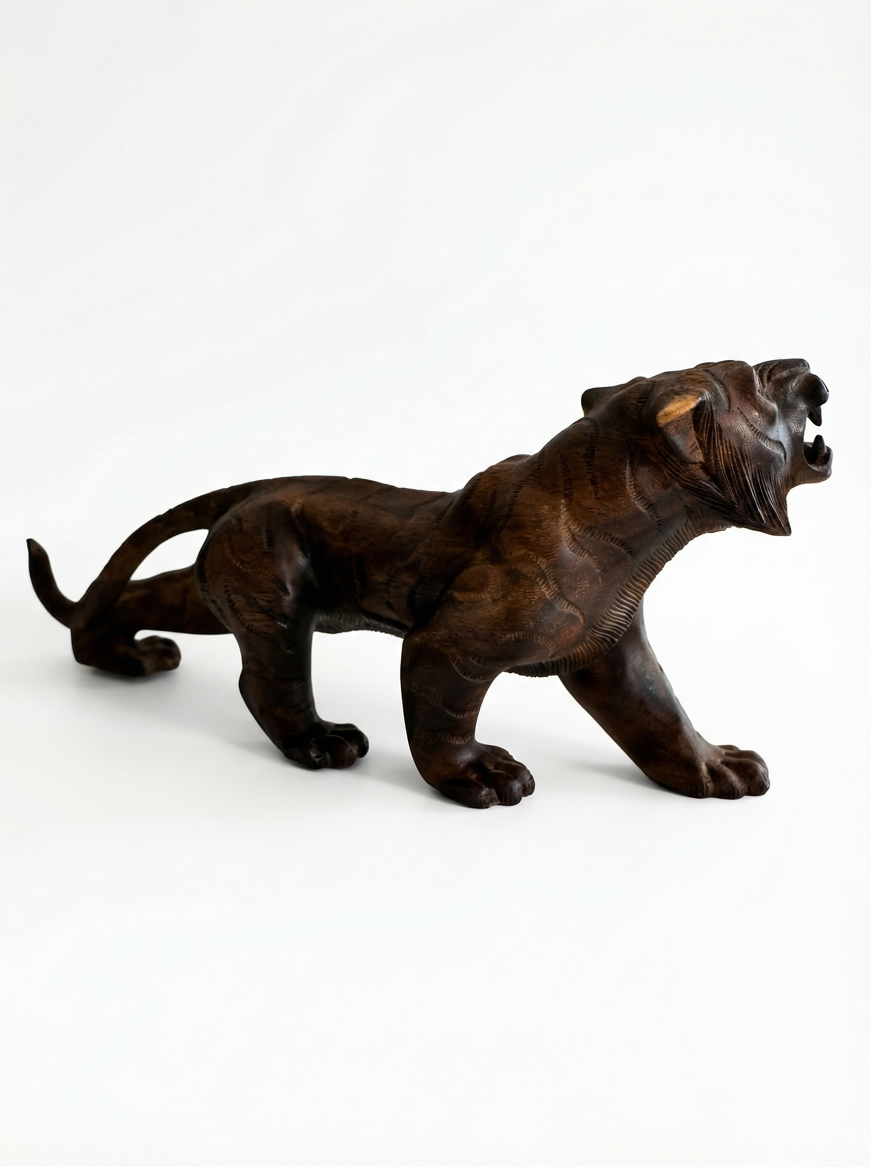 Wooden Tiger - Wood carving