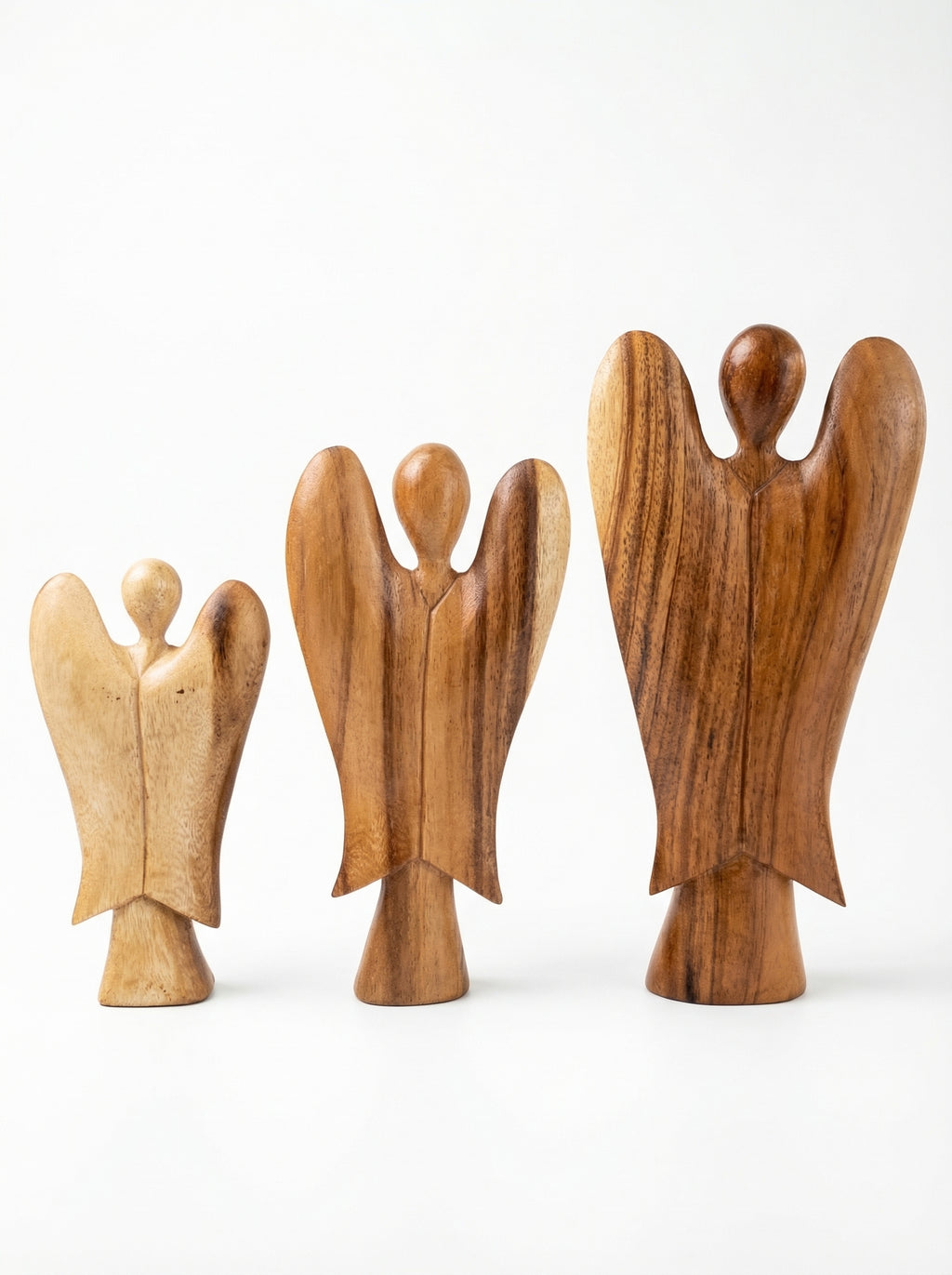 Suar Praying Angel - Wooden Carving