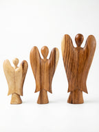 Suar Praying Angel - Wooden Carving