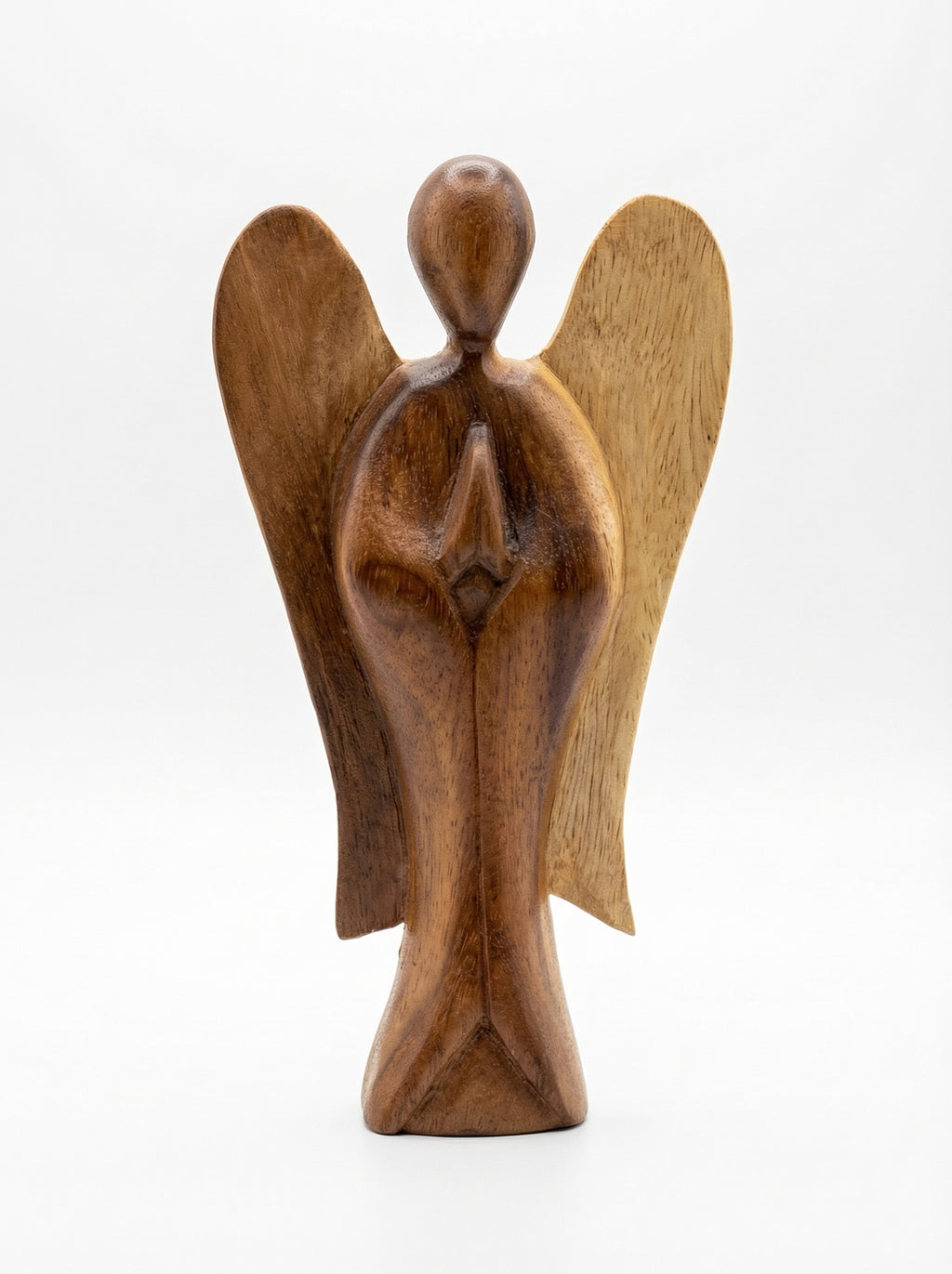 Suar Praying Angel - Wooden Carving